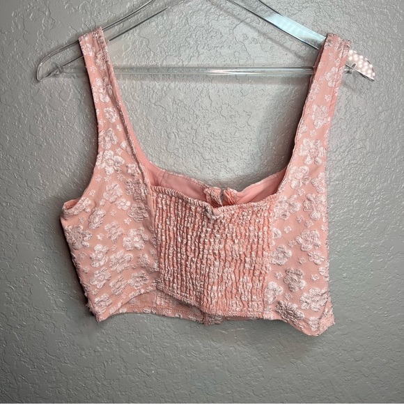 Wild Fabel Corset Floral Print Top - Picture 5 of 6